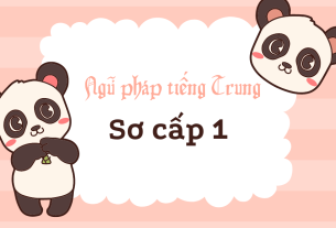 Ngữ pháp tiếng Trung sơ cấp 1